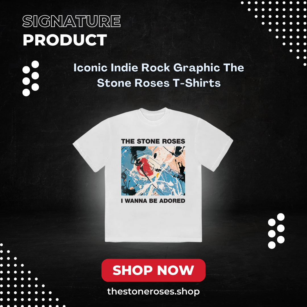 Iconic Indie Rock Graphic NTAN2201 The Stone Roses T-Shirts